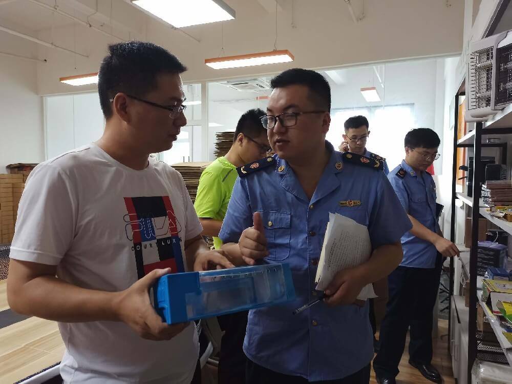 欢迎市场监督局领导莅临我司参观指导！